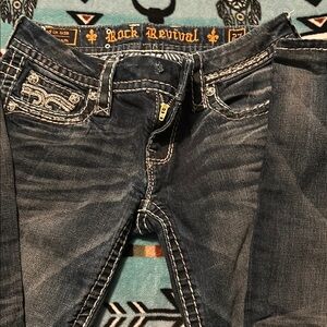 Rock Revival Men's Dark Wash Jeans